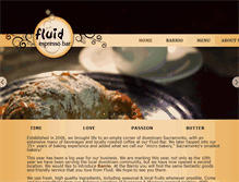 Tablet Screenshot of fluidespressobar.com